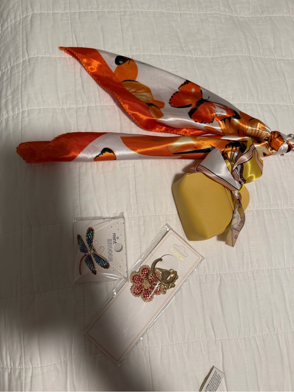 Butterfly & Garden-Themed Accessory Gift Bundle – 4-Piece Set